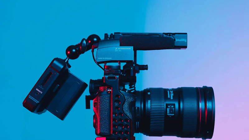 Professional video camera rig