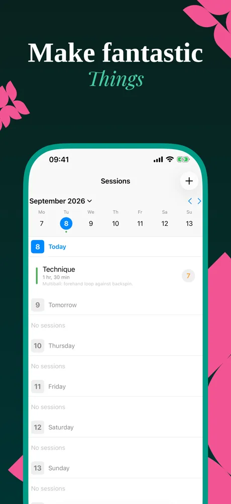 Green Pink template exported from Screenshot Bro: App Store screenshots with headlines and device frames