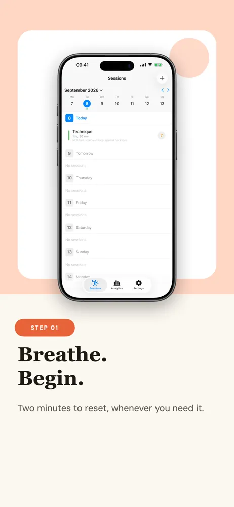 Sorbet Split template exported from Screenshot Bro: App Store screenshots with headlines and device frames