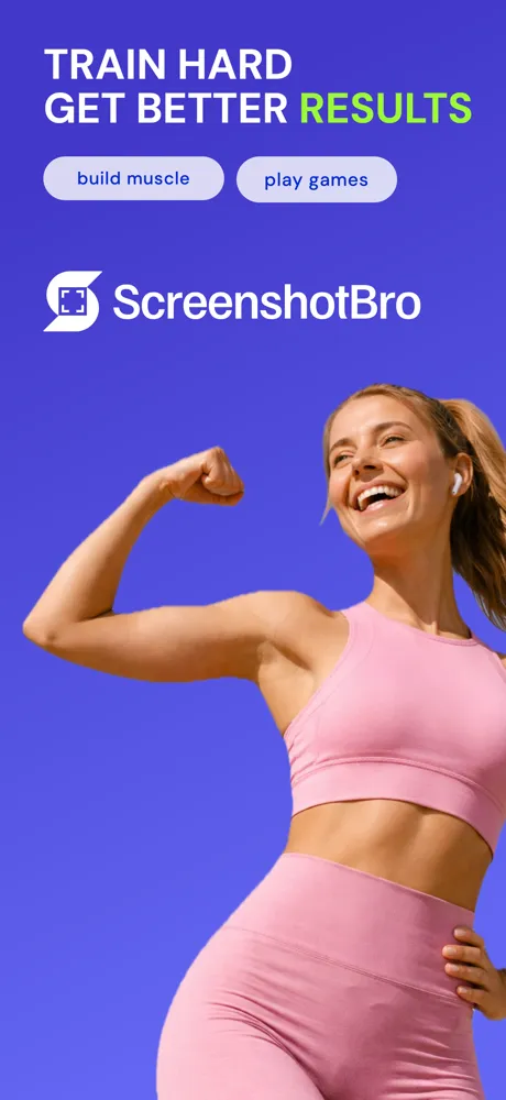 Sports template exported from Screenshot Bro: App Store screenshots with headlines and device frames